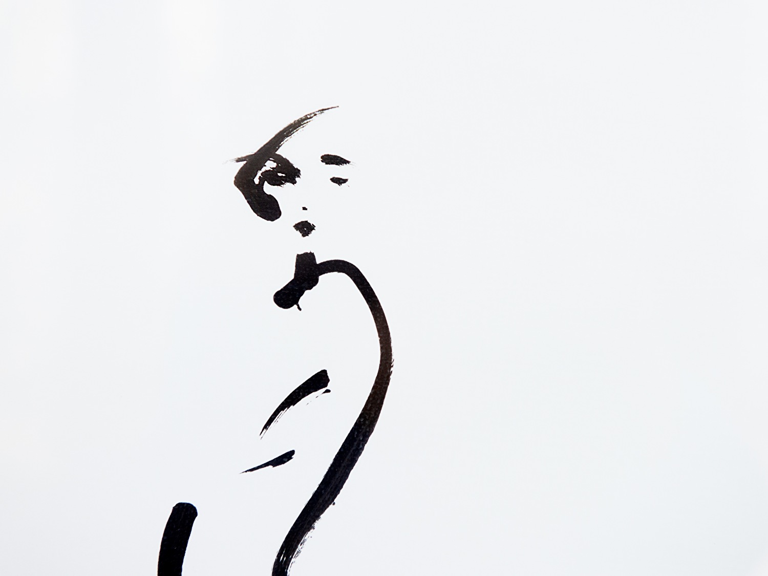 tekening_zwart_wit_vrouw